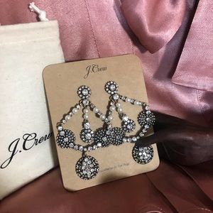 J. Crew chandelier earrings New w/ dust bag
